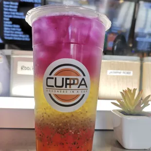Summer Sunset fruit tea
