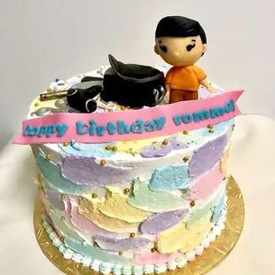 hAirdresser themed cake