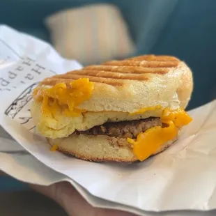 Vegan sandwich is delicious