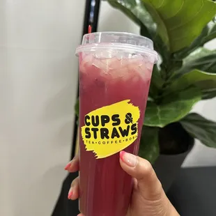 Come try for yourself &amp; see why everyone loves our Dragon Fruit Tea Lemonade!