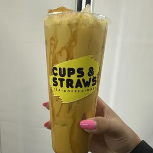 Golden Honey Milk Tea
