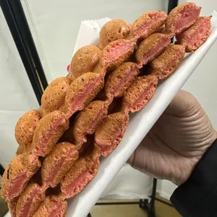 Strawberry Mochi Waffle