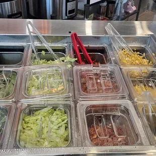 salads, food