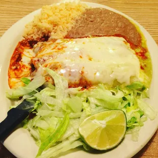 best enchiladas on the planet Earth...
