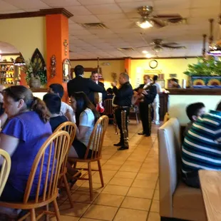 Mariachi band on Sunday!