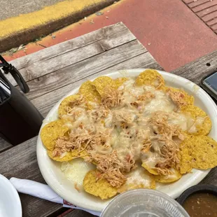 Chicken Nachos.