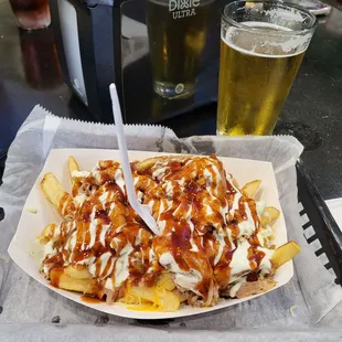 1/2 Order of Swine Devine Fries.