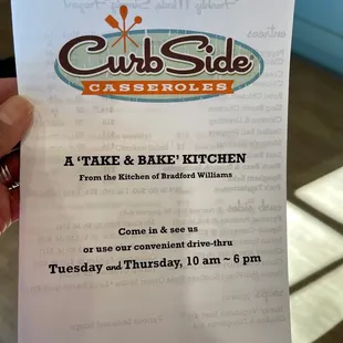 Curb Side Casseroles