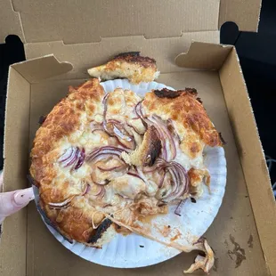 Onion Pizza de Queso / Cheese pizza