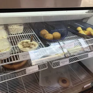 Bakery and goodies in the case