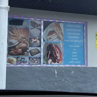 Front window from parking lot