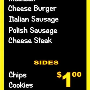 Dollar Menu