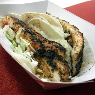 Blackened Mahi Mahi Tacos