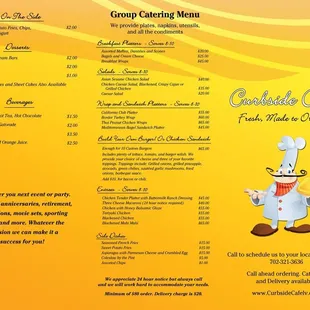 group menu