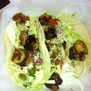Blackened Shrimp Tacos