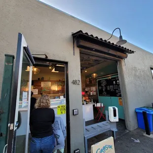 Curbside creamery on 9/26/21