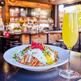 Chilaquiles &amp; Mimosa