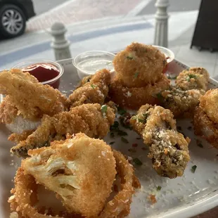 Beer Battered Cauliflower