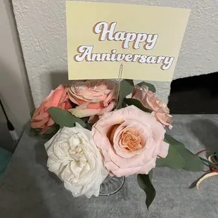 "I Like You" flowers