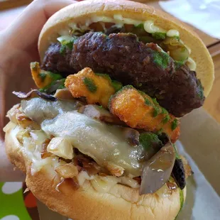 Shroom Burger IG: eatanddrinkhouston