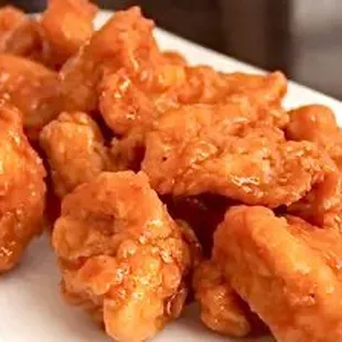 Boneless Wings with Mango Kick sauce