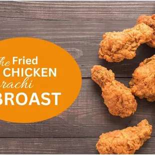 Fried Chicken Karachi Flavored Broast