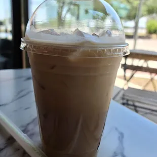 Iced Vanilla Latte