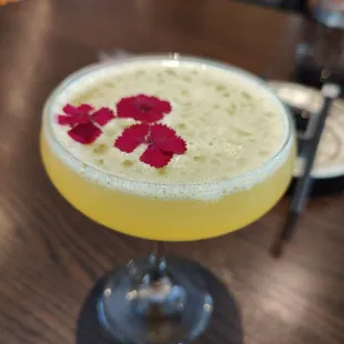 Passion fruit cocktail