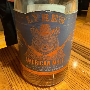 Non alcoholic spirits - if you're trying to get TOO wild.