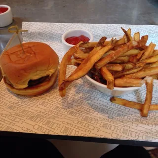 Double Blue Ribbon Burger