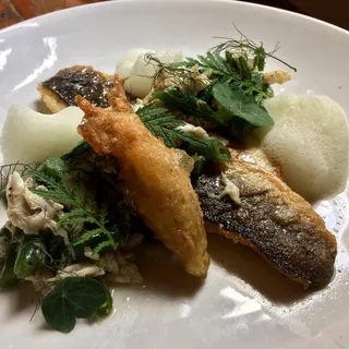 Pan Seared Branzino