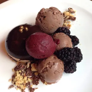 A gluten-free variant of the chocolate dessert!