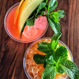 Happy hour cocktails