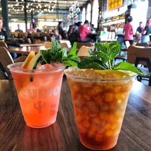 Happy hour cocktails