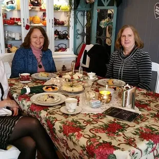 Holiday Afternoon Tea with Friends - December 2015
