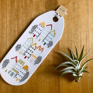 I love my new Cheese board and air plant!