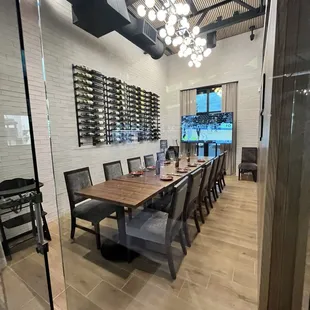 Private banquet room