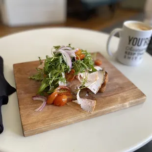 Lemon Turkey toast