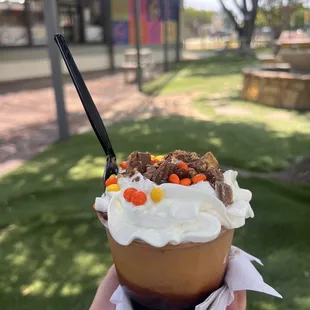 Reeses round up specialty Sundae