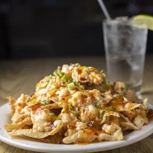 Crab Rangoon Nachos