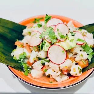 Ceviche(snapper/shrimp/octopus)