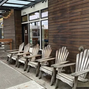 Outdoor seating