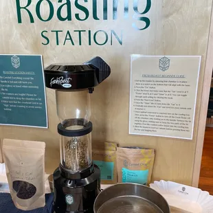 Roasting instructions.