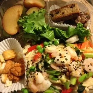 Asian Soba Noodle  Boxed Lunch