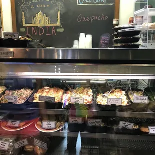 salads, interior