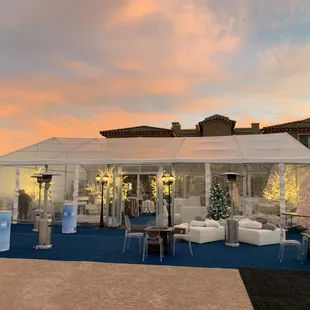 40x50 Clear Structure for Christmas Party