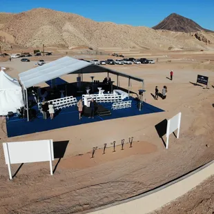 40x30 Structure for Ground Breaking Event