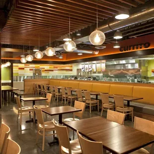 sushi and sashimi, interior