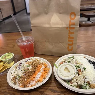 Carolina and Monterey bowls