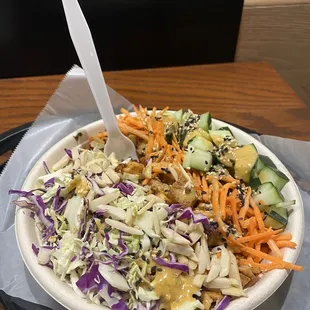 Bangkok bowl with chicken